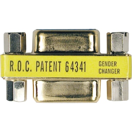 Tripp Lite COMPACT / SLIMLINE GOLD DB9 COUPLER GENDER CHANGER F/F P150-000