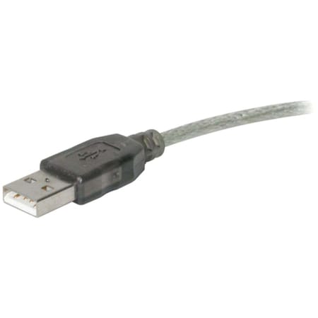 C2G C2G 7.5in USB 2.0 Fast Ethernet Network Adapter for Laptops - USB - 1 x RJ-45 - 10/100Base-TX 39998