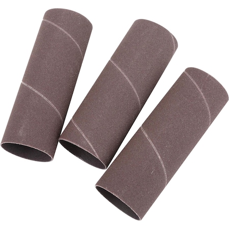 Grizzly 1-1/2" Dia. x 4-1/2" A/O Hard Sanding Sleeve, 150 Grit, 3PK H5449