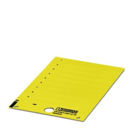 Phoenix Contact US-EMLP 60X15 YE Plastic label Card 0828903