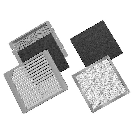 Nvent Hoffman Filter, For Use With 4 in. Fans, PK5 AFLTR4