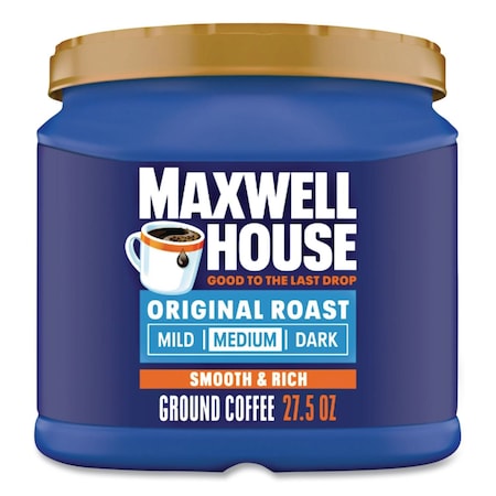 Maxwell House Coffee, Original Roast, 27.5 oz Canister 4300009422