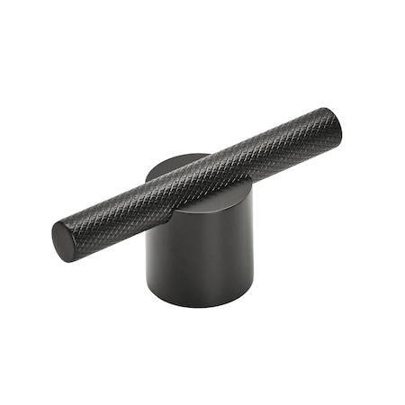 Amerock Transcendent 5/8 in 16 mm Center-to-Center Matte Black Cabinet Pull BP741416MBMB