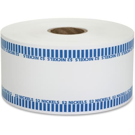 The Coin-Tainer CTX50005 1000 ft. Automatic Coin Wrapper Roll, Nickel PQP50005