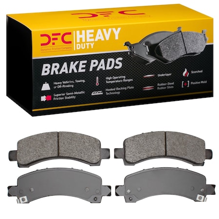 Dfc Heavy Duty, Disc Brake Pad Set, 1214-0974-00