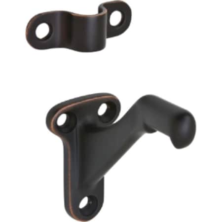 Schlage Handrail Bracket, Brass, Aged Bronze SPS059B716/059B10