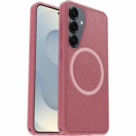 Otterbox Symmetry Clear Magnetic Case For Samsung Galaxy S25, Foxberry Pink 77-97409