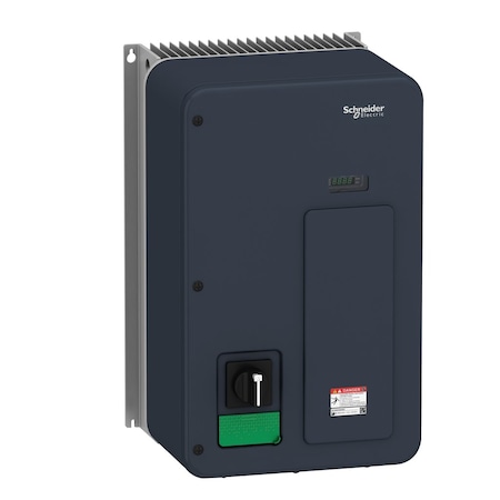 Schneider Electric Variable FrequencyDrive, 500V, Black/Green ATV320U55N4WS