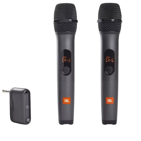 Jbl Wireless Microphone Set w/1/4 In Equiptment Transmitter PAIR JBLWIRELESS