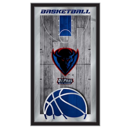 Holland Bar Stool Co DePaul 15" x 26" Basketball Mirror MBsktDePaul