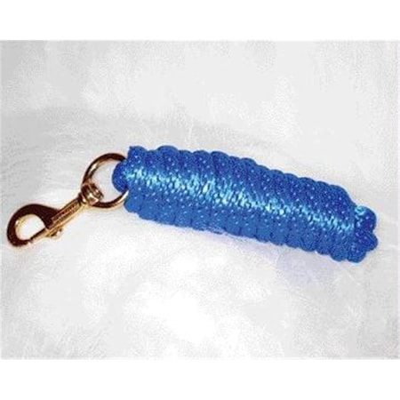 Hamilton Halter Co - Poly Lead With Bolt Snap- Blue 10 Feet - PL58B BL 354603