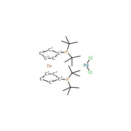 Ak Scientific [1, 1'-Bis(di-tert-butylphosphino)ferrocene]dichloropalladium(II) (25g), CAS 95408-45-0 6426AC-25g