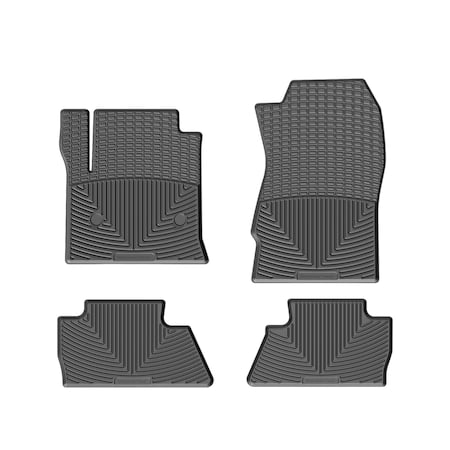Weathertech Black, Front and Rear All Weather Floor Mats WTXB309311