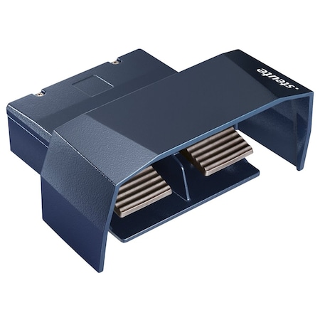.Steute GFS 2 1OS/1OS - Two Pedal Foot Switch, each with 1NC / 1NO contacts, momentary action, with shroud 1048842