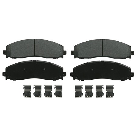 Wagner Brake QuickStop Rear Disc Brake Pad Set Semi-Metallic,  ZX1691