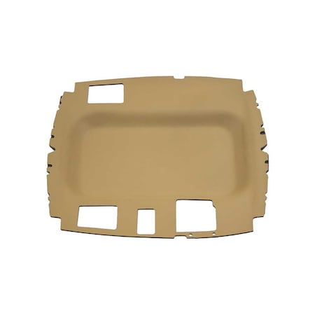 K&M Mfg Headliner for John Deere 6000 Series Tractors Perforated Holes Sailcloth Tan Vinyl 4547