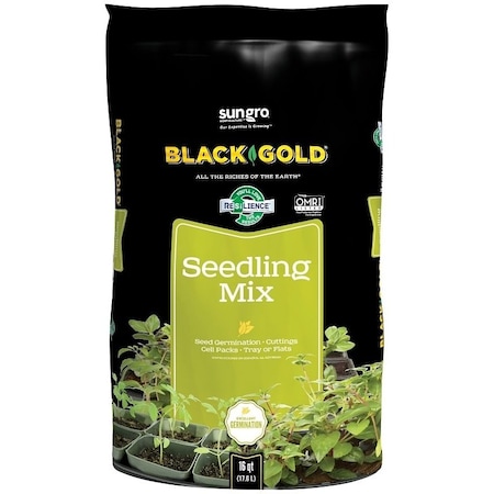 Sun Gro BLACK GOLD Seedling Mix, 16 qt Bag 1411002 16 QT P
