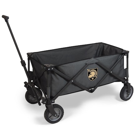 Picnic Time Family Of Brands NCAA Army Black Knights Adventure Wagon Folding Wagon - Wagon Cart 739-00-679-764-0