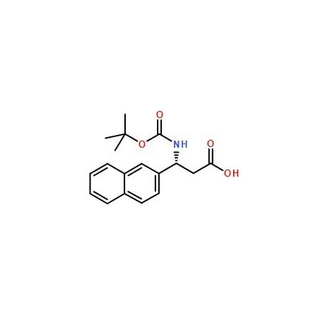 Ak Scientific (R)-Boc-3-(2-naphthyl)-β-Ala-OH (100mg), CAS 500789-01-5 6825AB-100mg