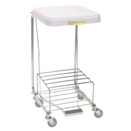 Cool Kitchen 7 in. Wire Elevated Shelf for Hamper, Reduces Bag Capacity CO1137911