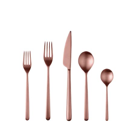 Mepra Linea Ice Bronze Flatware  Set - 20 Pcs. 104822020IB