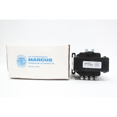 Marcus VOLTAGE TRANSFORMER 500VA 690V-AC 120/240V-AC M7484OT