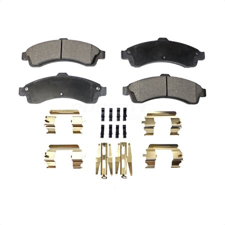 Positive Plus Front Semi-Metallic Disc Brake Pads For Chevrolet Trailblazer GMC Envoy EXT XL Buick XUV PPF-D882