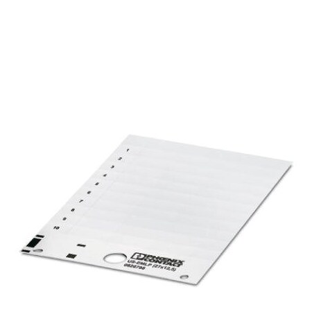 Phoenix Contact US-EMLP 27X12 5 Plastic label Card 0828798
