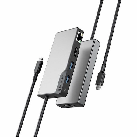 Alogic USB-C FUSION MAX 6-IN-1 HUB - SPACE GREY UCFUPRGVV2-SGR