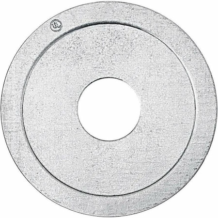 Dottie Conduit Fitting Reducing Washer, 4 in x 3/4 in, Steel, PVC Coated, Red RW102