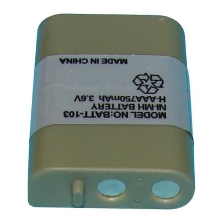 Ultralast Dantona Cordless Phone Battery - For Phone - Battery Rechargeable - 750 mAh - 3.6 V DC BATT-103