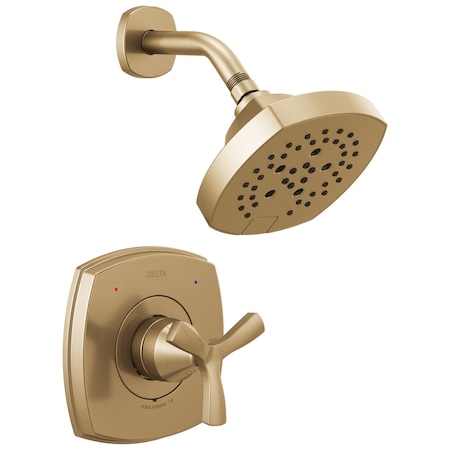 Delta Stryke 14 Series Shower Only, 4.22 in, Lumicoat Champagne Bronze T142766-CZ-PR