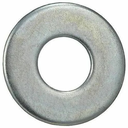 Dottie Flat Washer, For Screw Size 1/4" , Unhardened Carbon Steel Zinc Plated Finish, 500 PK FWT14