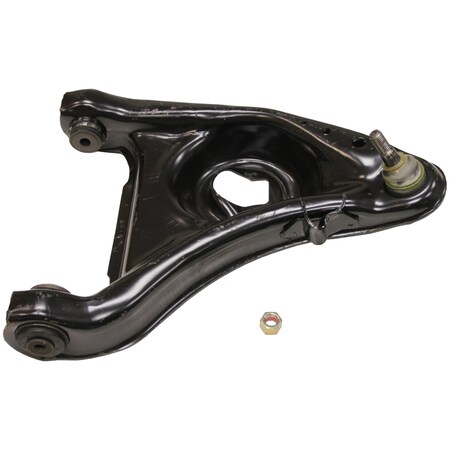 Moog Front Right Lower Suspension Control Arm and Ball Joint Assembly, RK80393