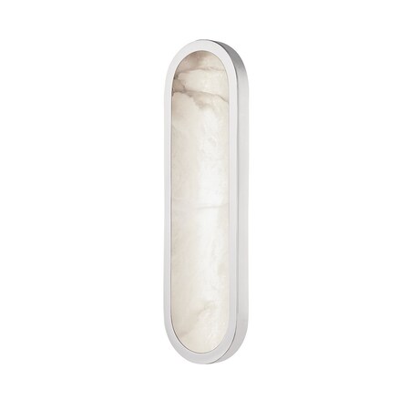 Hudson Valley Lighting Manhasset 1 Light Wall Sconce 18.5 In. Polished Nickel 3318-PN