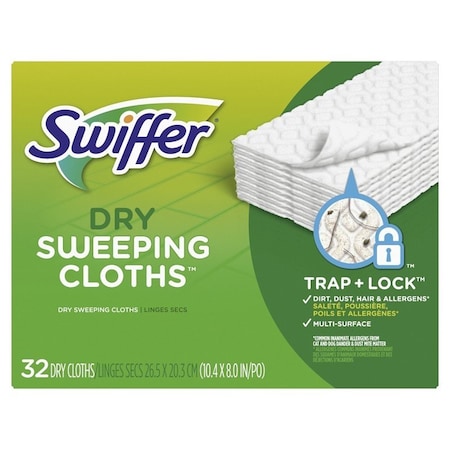 Swiffer Sweeper 31822 Dry Sweeping Mop Refill, Cloth 037000318224