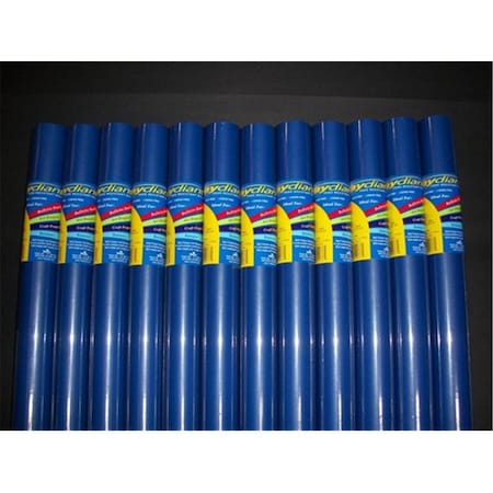 Riteco Raydiant Fade Resistant Art Rolls Dark Blue 24 In. X 12 Ft. 12 Pack, 12PK 80081