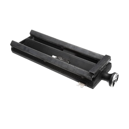 Connerton H-Burner with Air Shutter, Short, Cast Iron, RLRB Lava Rock Broiler 60-150-00