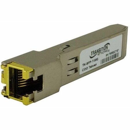Transition Networks 10/100/1000BT RJ45-SFP TN-SFP-T-MG