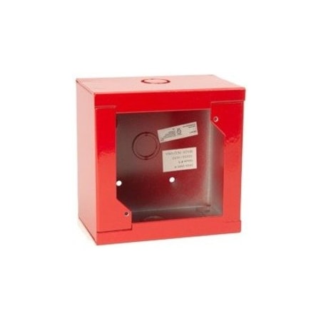 Edwards Signaling Surface Box, Red 2459-SMB-R