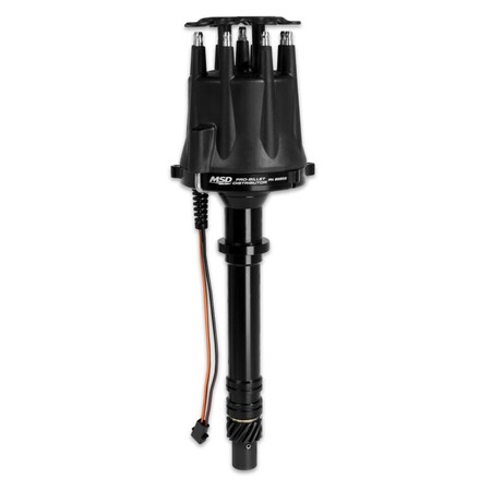 Msd Ignition Chevy V8 Pro Billet Distributor, Black 85555