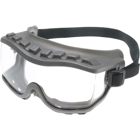 Uvex Direct Vent Over-The-Glass Goggle with Gray Body and Clear Lens with Fog-Resistant Coating S3800