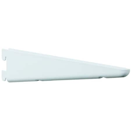 Knape & Vogt 182 Series Shelf Bracket, 15-1/4 in L, 1.88 in H, Steel 182 WH 14.5