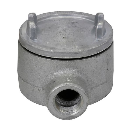 Crouse-Hinds Eaton Crouse-Hinds series Condulet GUA conduit outlet box with cover GUAB36SA
