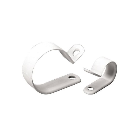Gb Cable Clamp, 1 in Max Bundle Dia, Plastic, White, 4PK PPC-1600