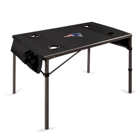 Picnic Time Family Of Brands NFL New England Patriots - Travel Table Portable Folding Table 799-00-179-194-2