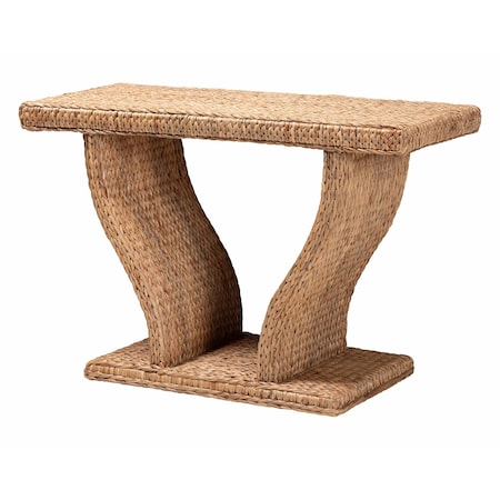 Bali & Pari Alyssa Seagrass Console Table 269-14652-ZORO