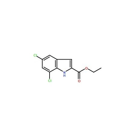 Ak Scientific Ethyl 5, 7-dichloro-1H-indole-2-carboxylate (1g), CAS 4792-70-5 X5298-1g