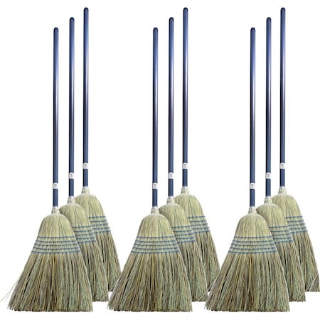 Genuine Joe Light Duty Broom, PK12 GJO12002CT
