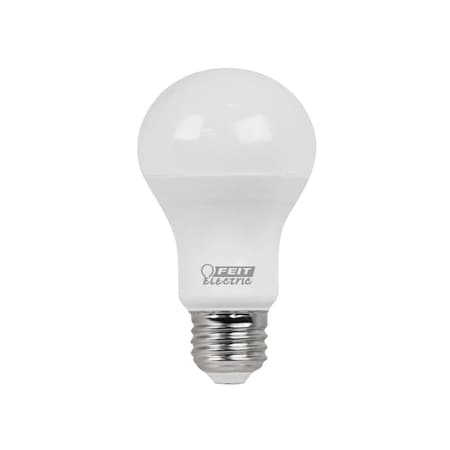 Feit Electric LED Lamp, General Purpose, A19 Lamp, 60 W Equivalent, E26 Lamp Base, Daylight Light, 4PK A80085010KLED/4